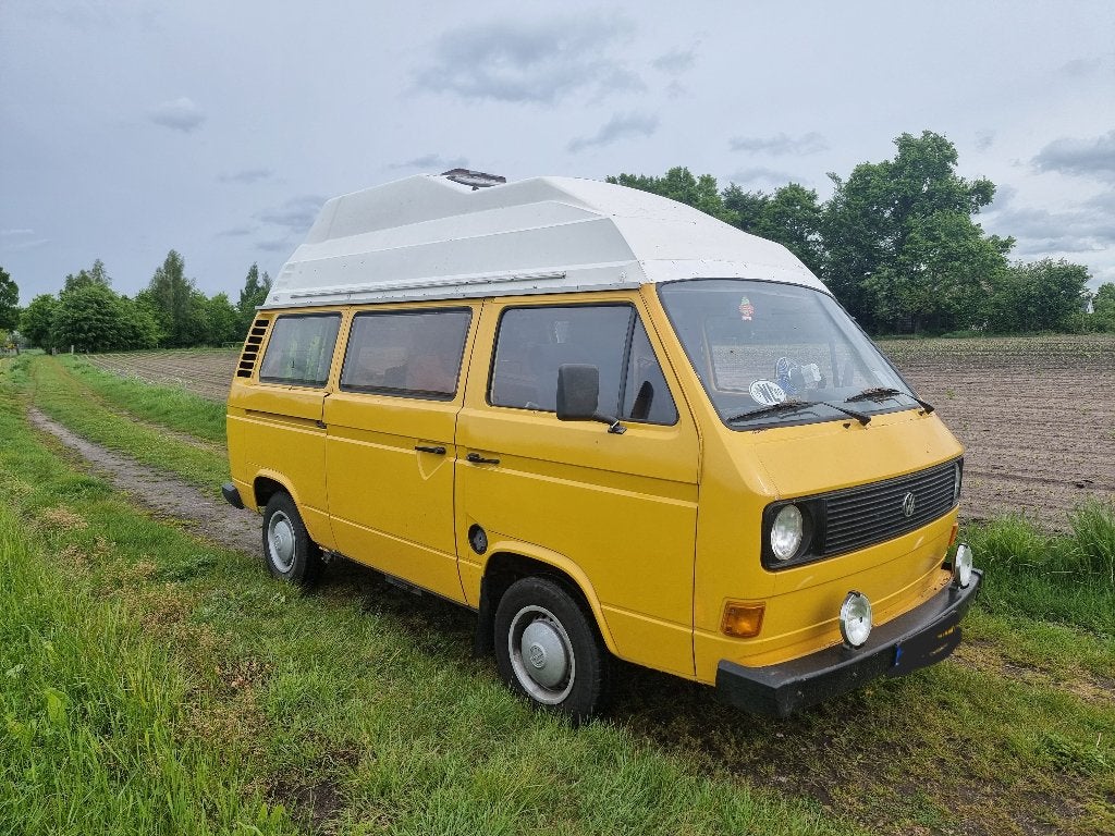 Belastingvrije Volkswagen t3 bus camper benzine revisiemotor, Auto's, Particulier, Benzine, Te koop