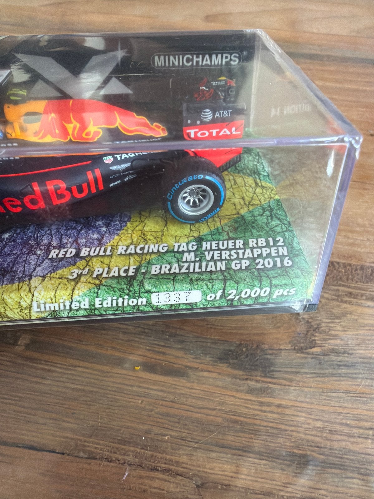 Max Verstappen Brazilië gp 2016 editie 14, Ophalen of Verzenden, Zo goed als nieuw