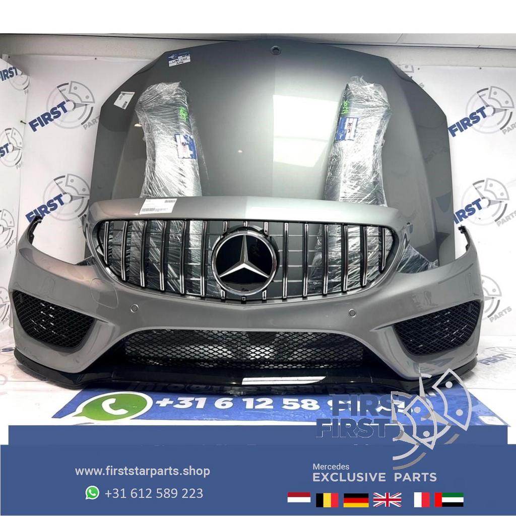 W205 COMPLETE C43 AMG VOORKOP GRIJS FRONT Mercedes C Klasse, Auto-onderdelen, Carrosserie en Plaatwerk, Gebruikt, -, Voor, Ophalen of Verzenden