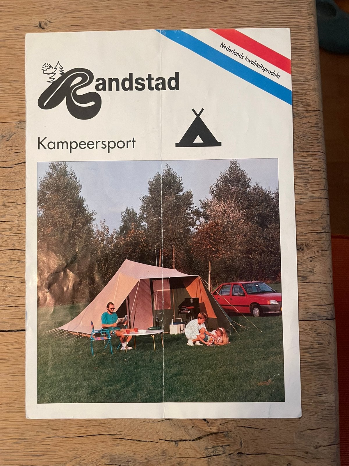 Kampeertent voor gezin., Caravans en Kamperen, Ophalen, Gebruikt, Tot en met 6