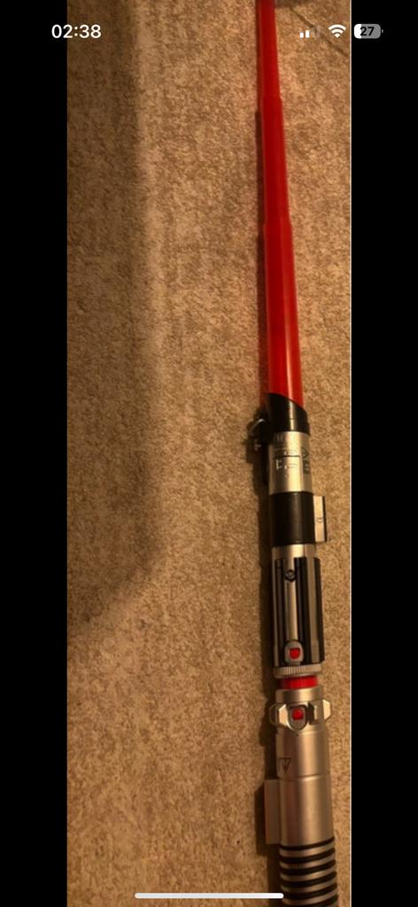 Star Wars Lightsaber - Zwaard, Ophalen of Verzenden, Zo goed als nieuw, Vulpen