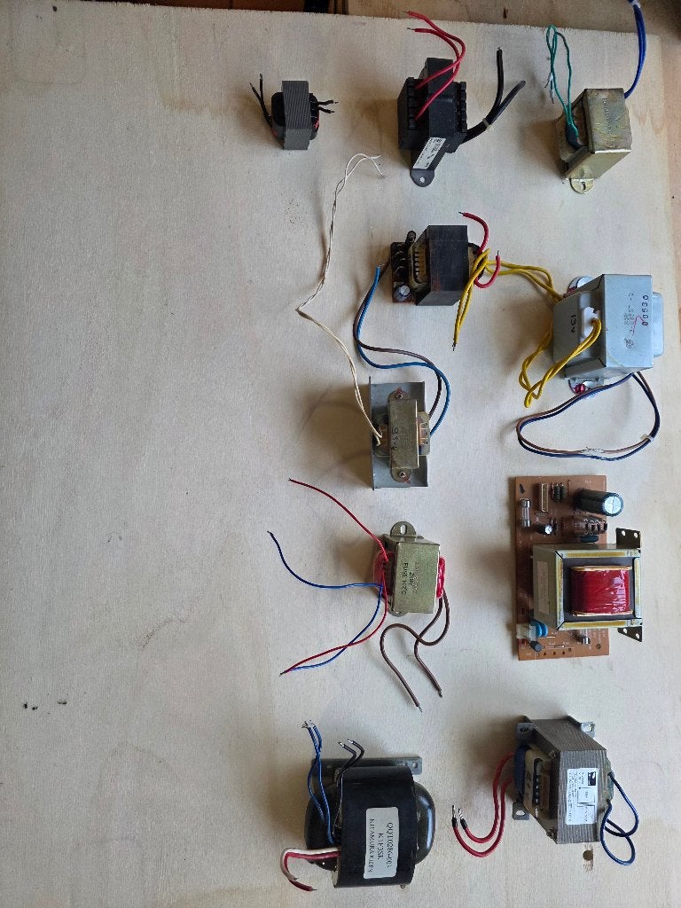 Diverse kleine transformatoren, Hobby en Vrije tijd, Ophalen, Gebruikt