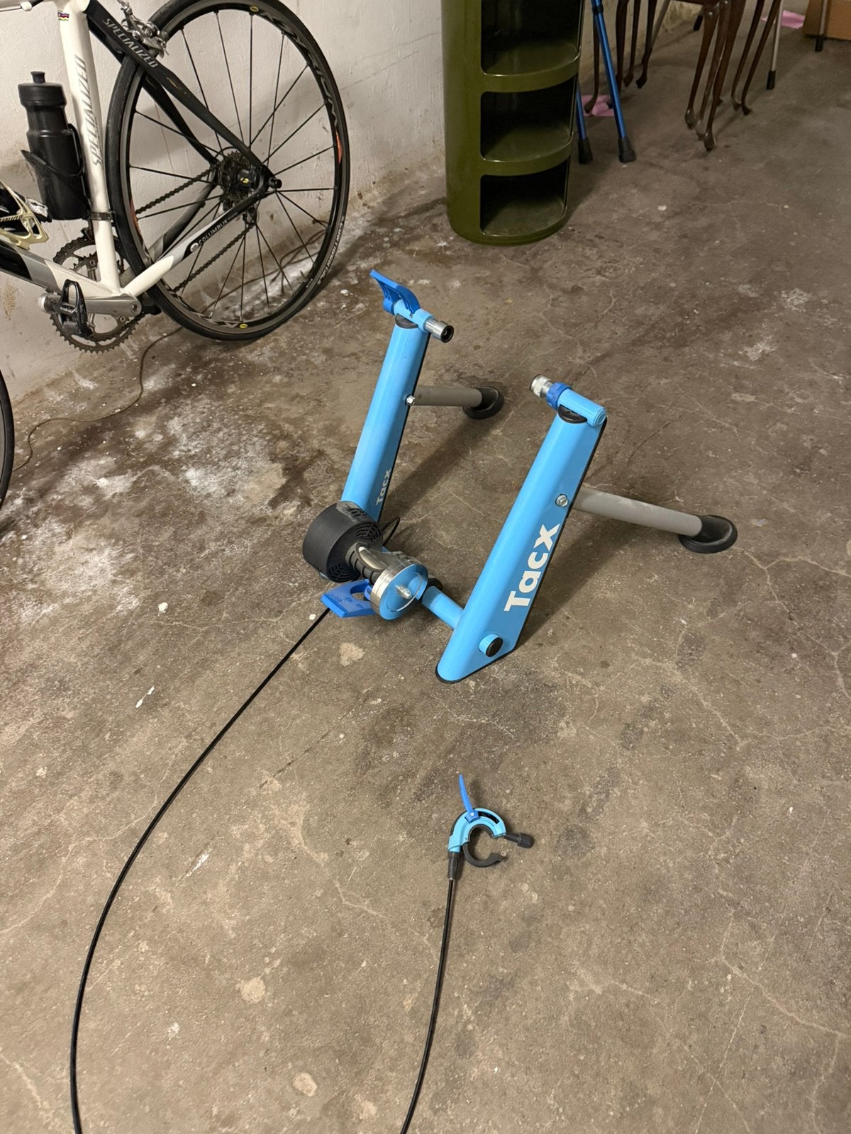 Tacx fietstrainer, Ophalen of Verzenden, Zo goed als nieuw, Hometrainer