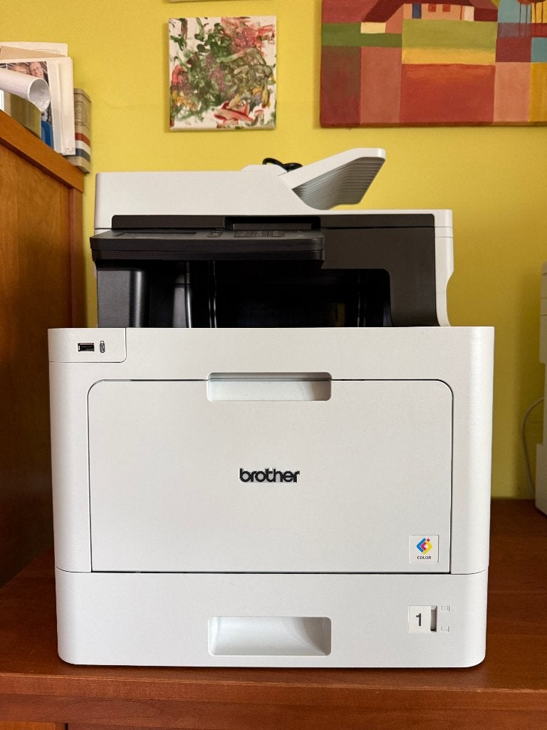 Multifunctionele printer Brother MFC L8690CDW, Computers en Software, Ophalen, All-in-one, Draadloos, Zo goed als nieuw