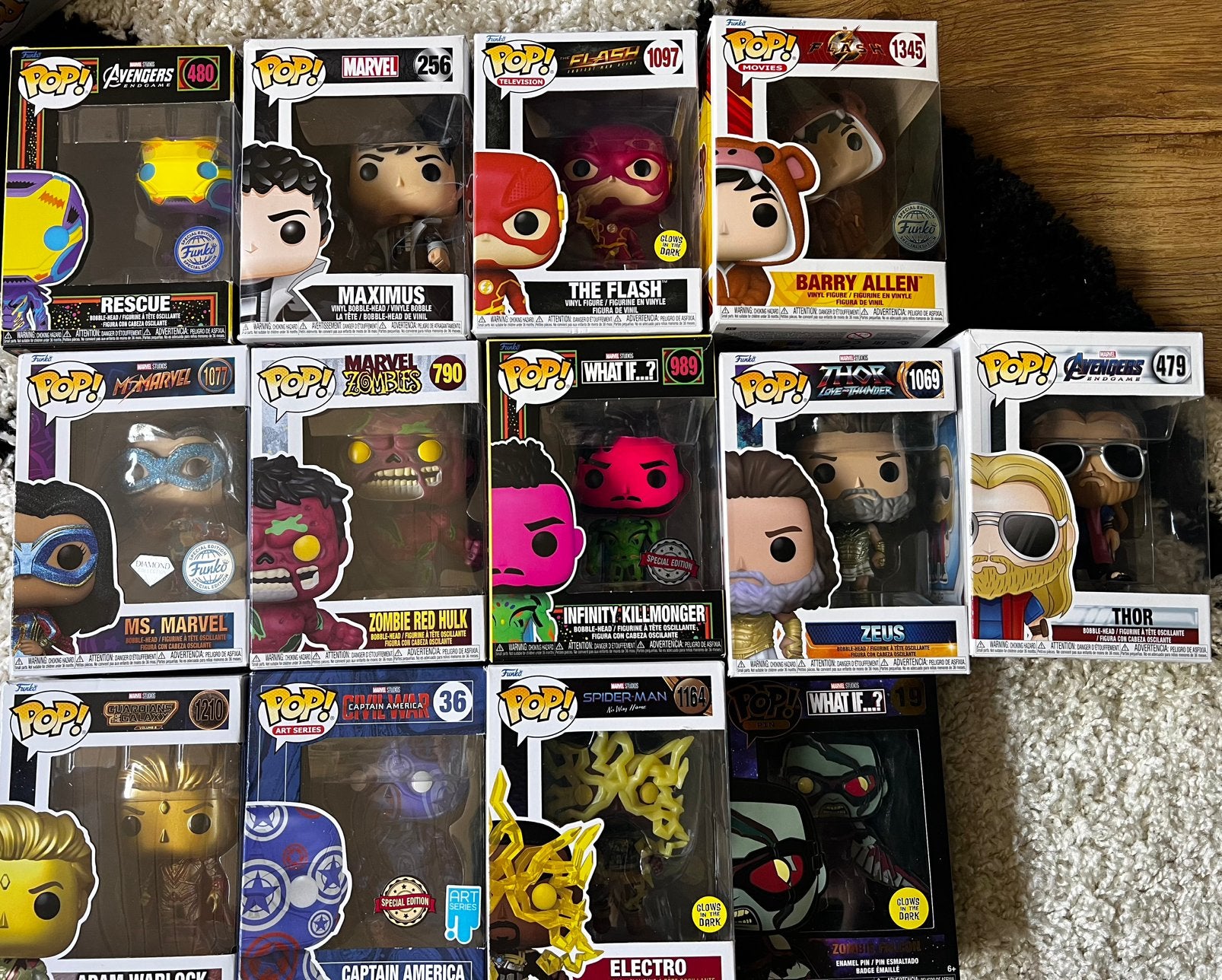 Funko pop o.a  marvel,avengers, Ophalen of Verzenden, Zo goed als nieuw