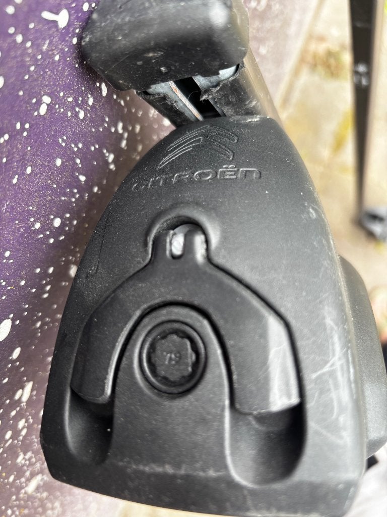 Dakdragers citroen, Ophalen, Gebruikt