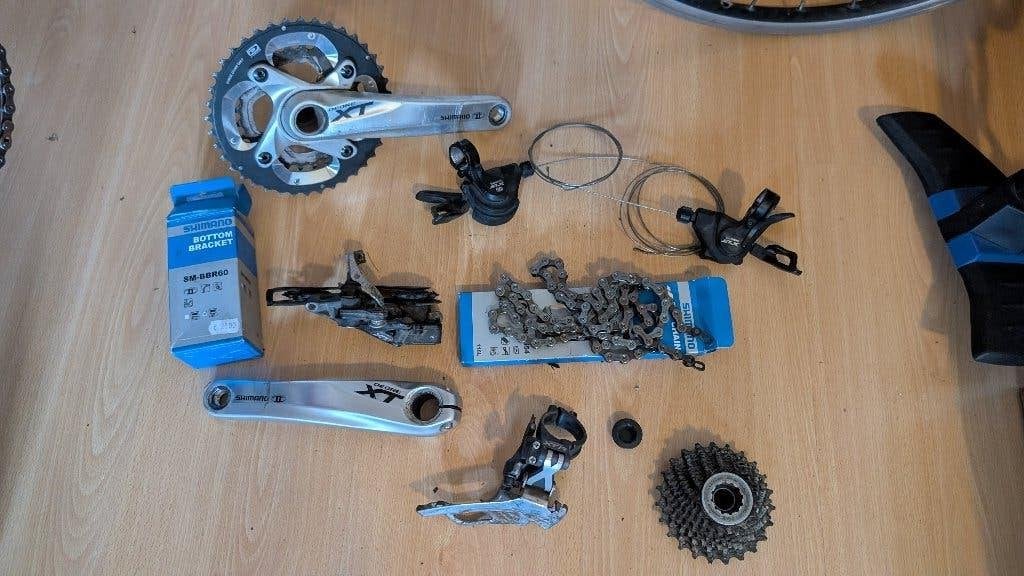 Shimano Deore SLX XT XTR 2x10 groep, Gebruikt, Gravelbike, Overige typen, Ophalen of Verzenden