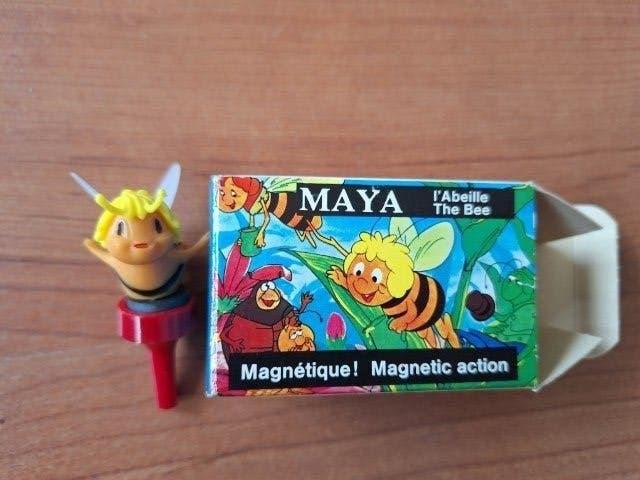 Maja de Bij magneet van Apollo jaren 70, Verzamelen, Ophalen of Verzenden, Gebruikt