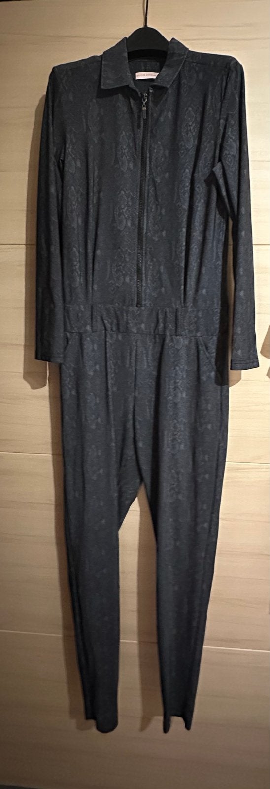 Stijlvolle groen/zwart Jumpsuit Studio Anneloes maat M, Kleding | Dames, Jumpsuits, Verzenden, Zo goed als nieuw, Maat 38/40 (M)