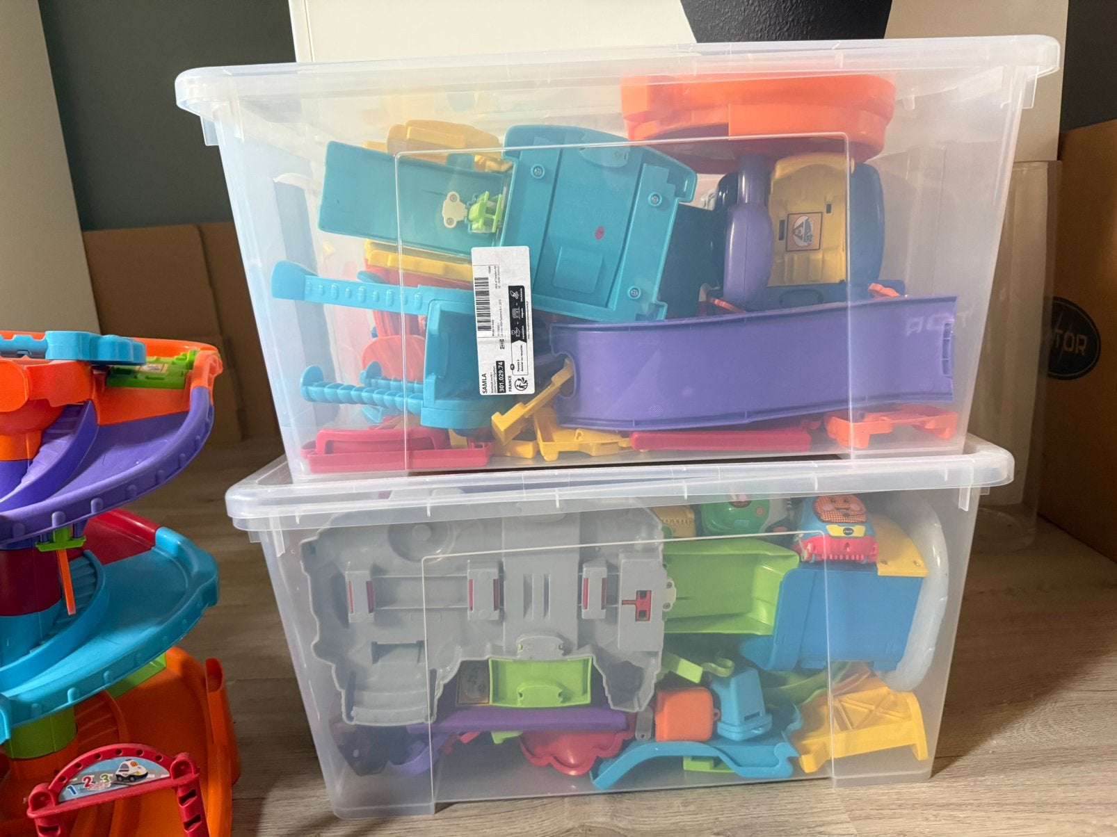 V-tech toettoet, Kinderen en Baby's, Ophalen of Verzenden, Zo goed als nieuw