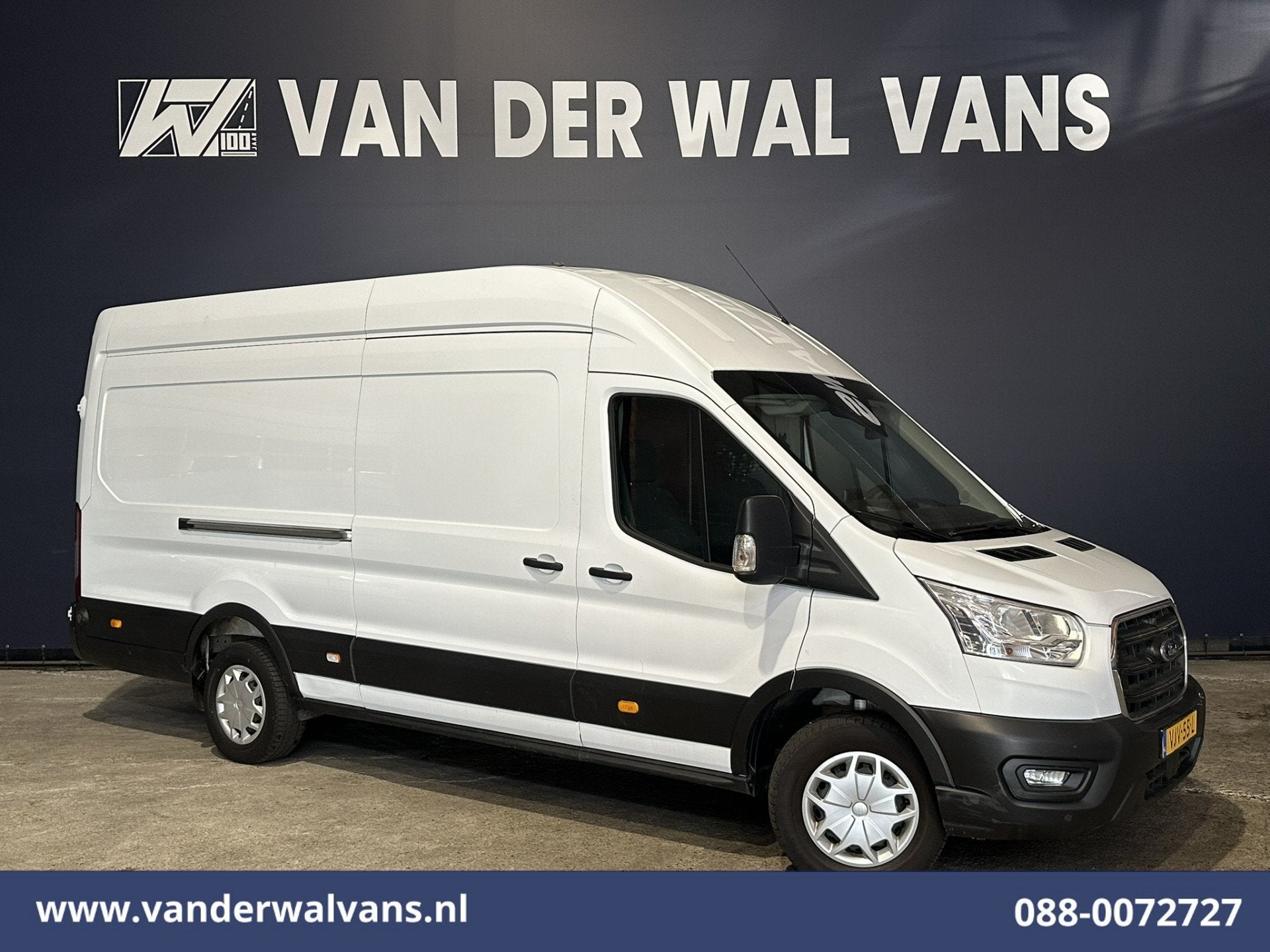 Ford Transit 2.0 TDCI 130pk L4H3 Euro6 Airco | Camera | Appl, Auto's, 13 km/l, 4 cilinders, 3000 kg, Origineel Nederlands