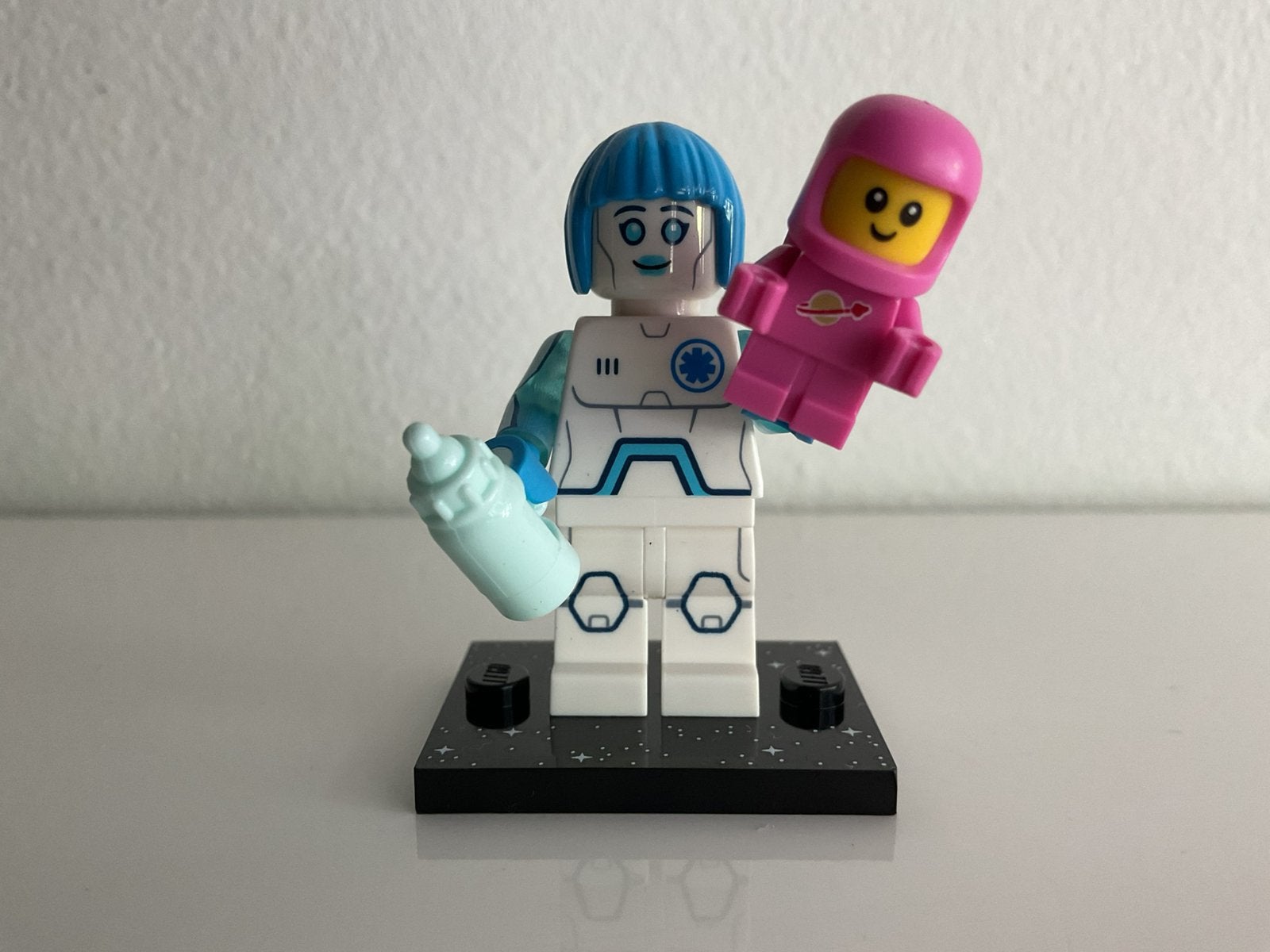 LEGO CMF - minifiguur - col26-6 - Nurse Android, Lego, Compleet, Ophalen of Verzenden, Zo goed als nieuw
