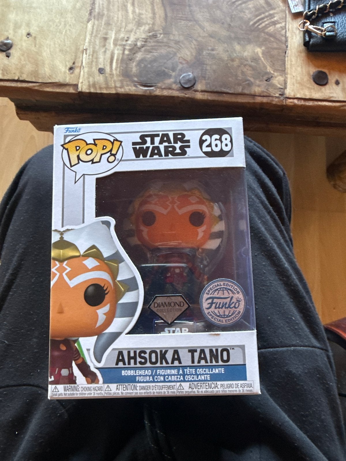 Funko Pop! Star Wars Ahsoka Tano #268 Diamond Collection, Ophalen of Verzenden, Nieuw