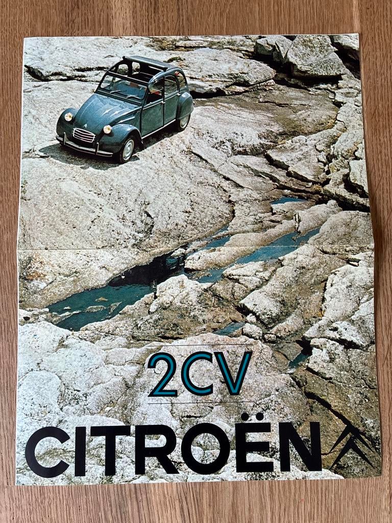 Citroën 2CV brochure 10/68, Ophalen of Verzenden, Zo goed als nieuw, Citroën
