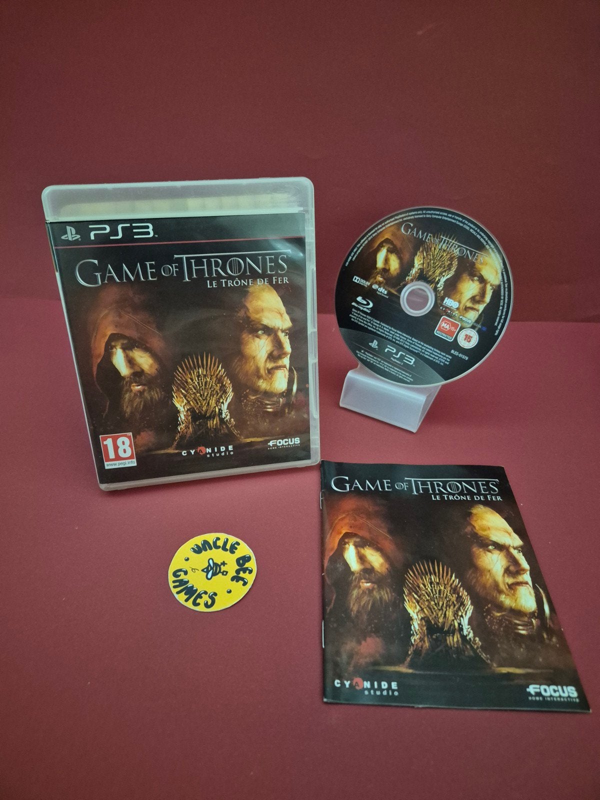 Game of Thrones, Vanaf 18 jaar, 1 speler, Onbekend, Zo goed als nieuw