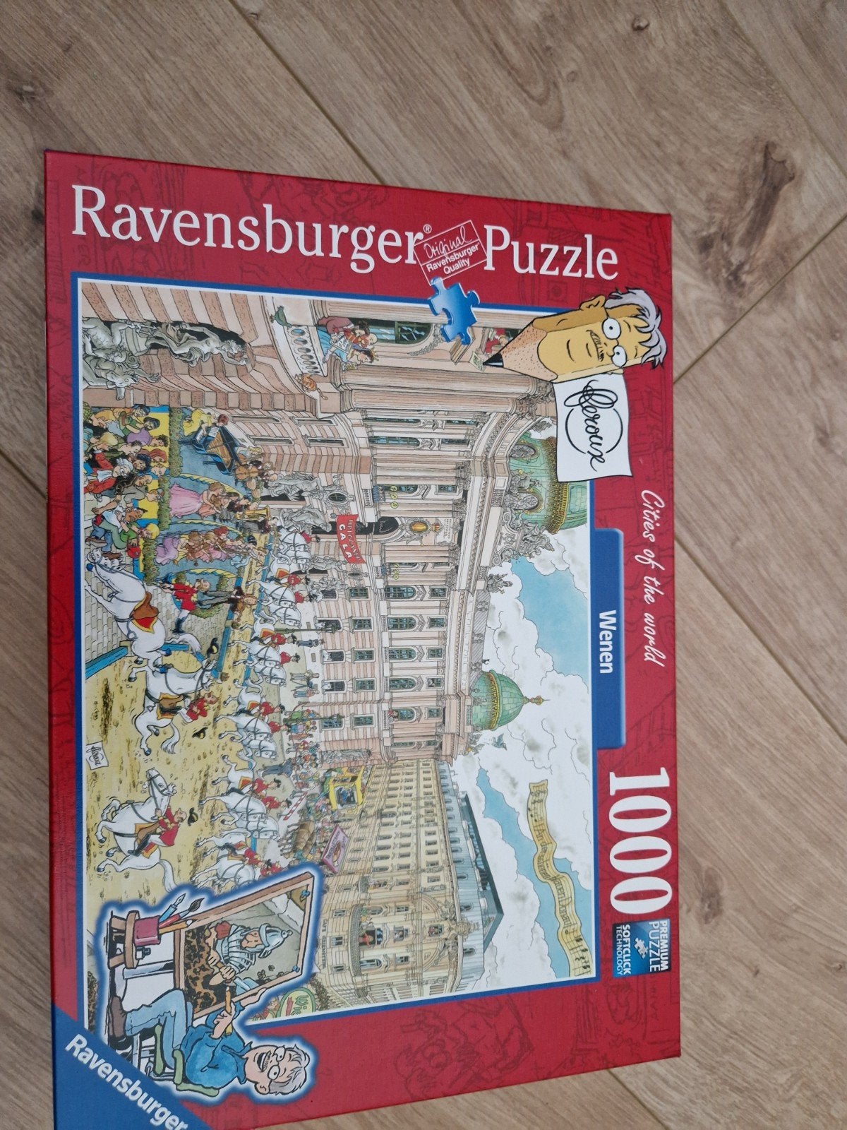 legpuzzel ravensburger, Ophalen of Verzenden, 500 t/m 1500 stukjes, Zo goed als nieuw
