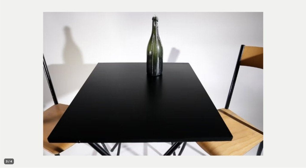 Metalen Horeca Klaptafels Terrastafels Bistro tafels, Ophalen, Gebruikt, 50 tot 100 cm, Industrieel, Vintage, Horeca