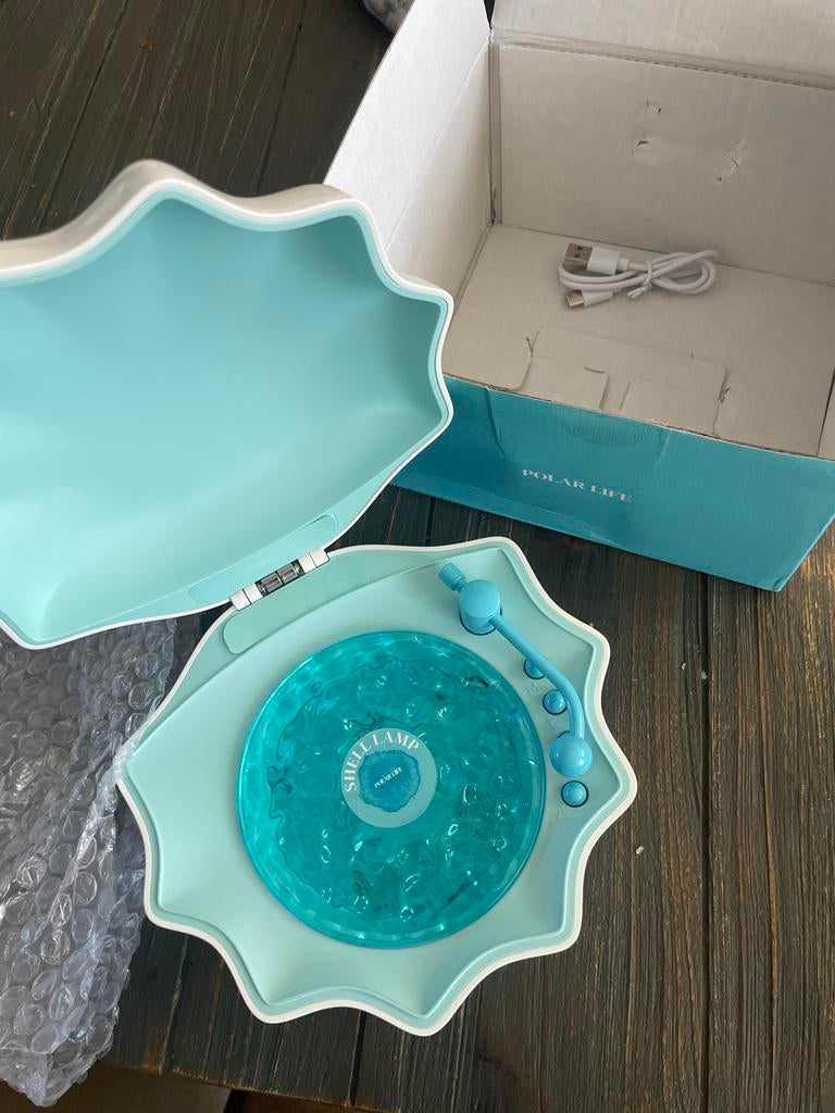 Polar Life Shell Lamp - Sfeervolle Schelpenlamp, Huis en Inrichting, Ophalen of Verzenden, Nieuw