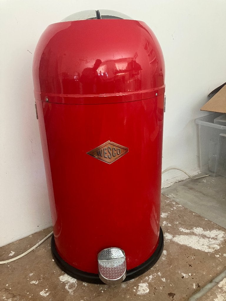 wesco kickmaster kleur rood, Ophalen, Gebruikt, Met pedaal, 50 tot 75 cm