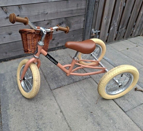 Veloretti 2-in-1 tricycle loopfiets - Zo goed als nieuw, Ophalen, Zo goed als nieuw, Veloretti, Verstelbare zitting