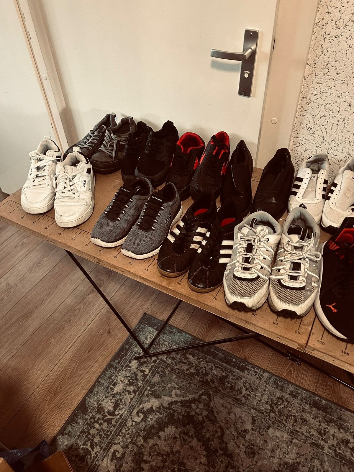 Prima partij heren merk schoenen, Ophalen, Gedragen