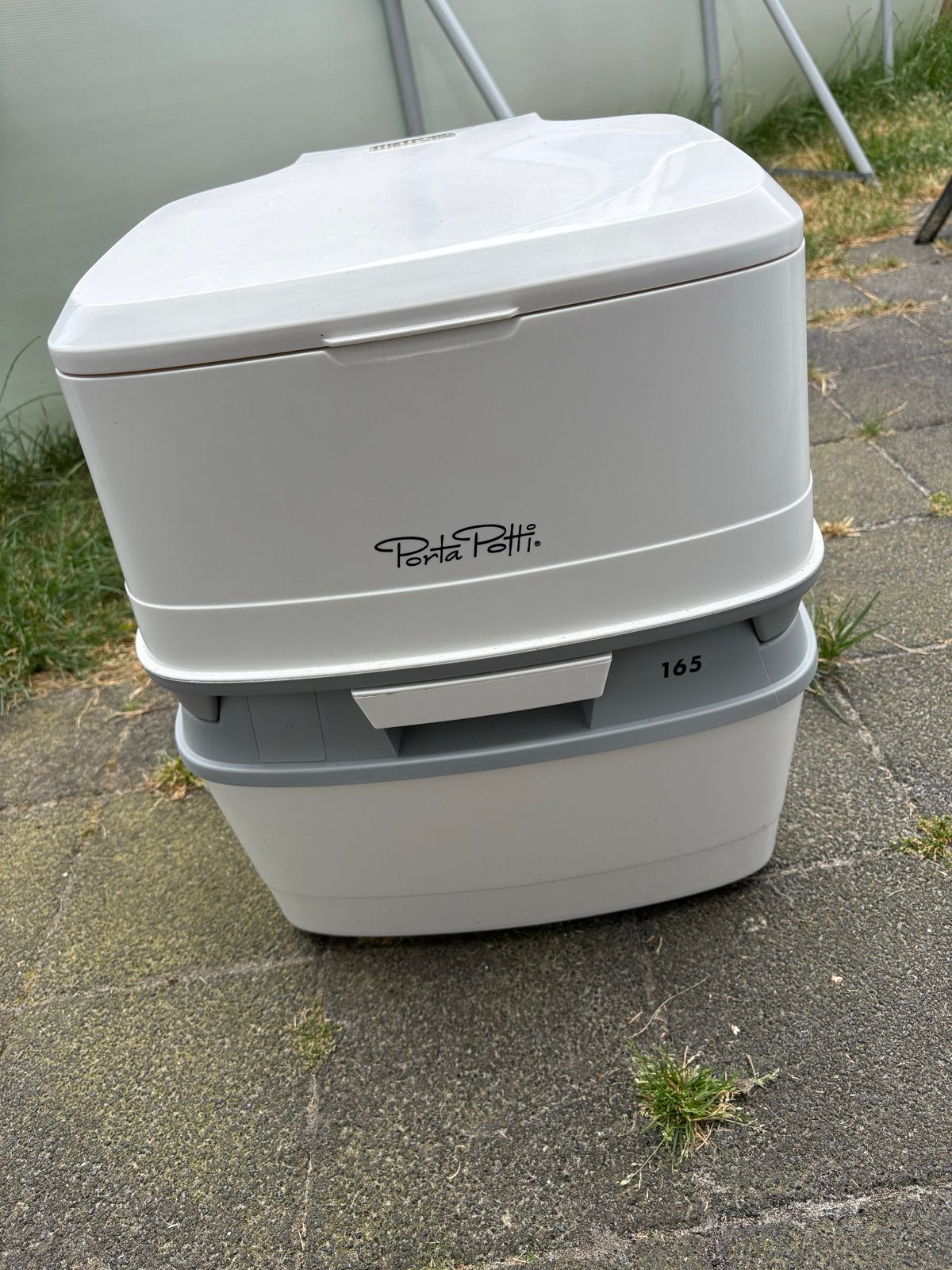 Thetford Porta Potti 165 - Draagbaar Toilet, Caravans en Kamperen, Caravan accessoires, Ophalen, Zo goed als nieuw