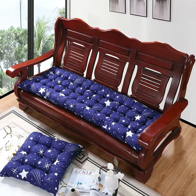 Blauw Sterren Kussen Voor Bank Of Stoel Zitkussen Rugleuning, Huis en Inrichting, Verzenden, Nieuw, Blauw, Overige vormen