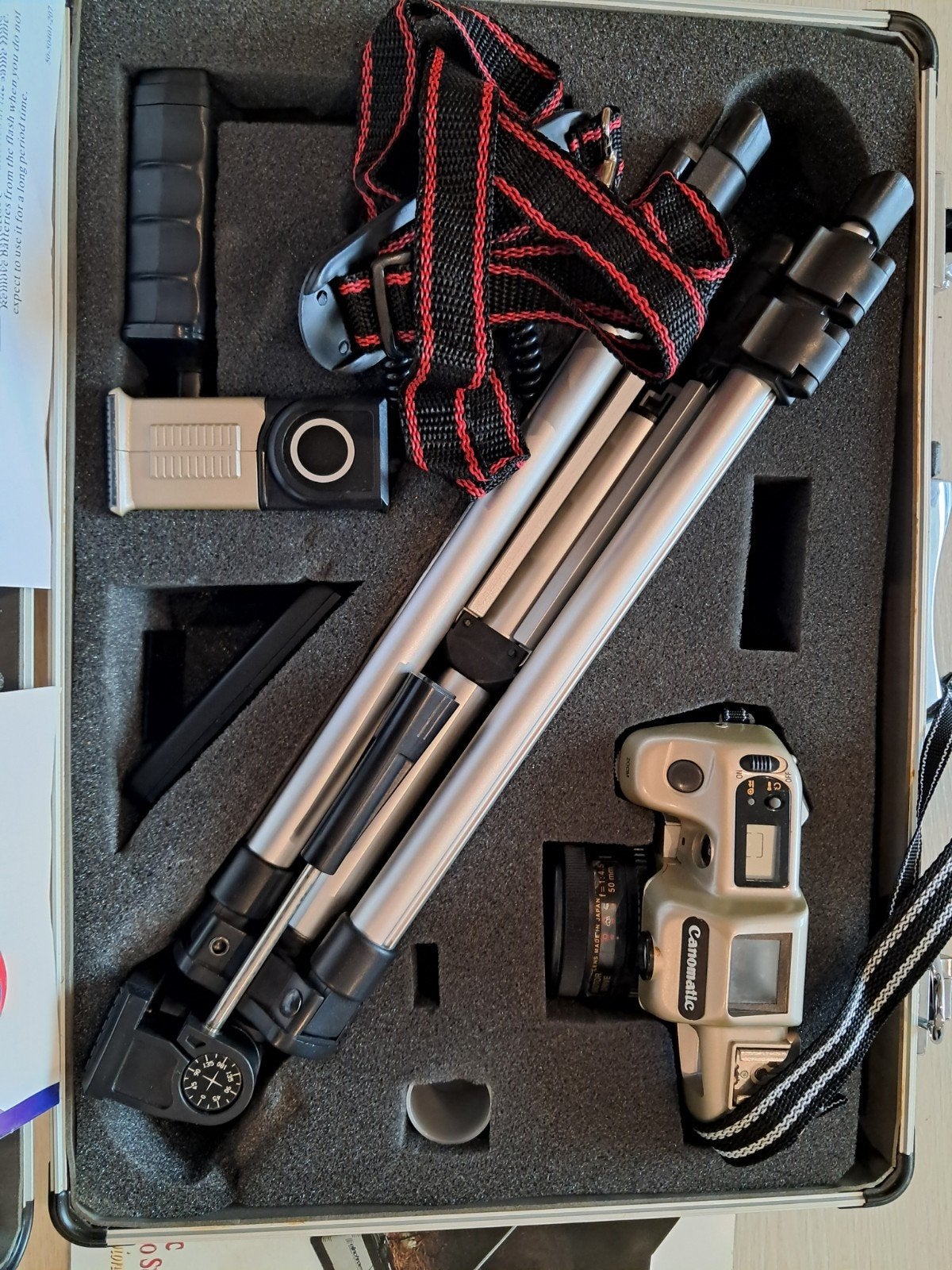Canomatic Camera Video System Professional met statief, Ophalen, Polaroid, Overige Merken