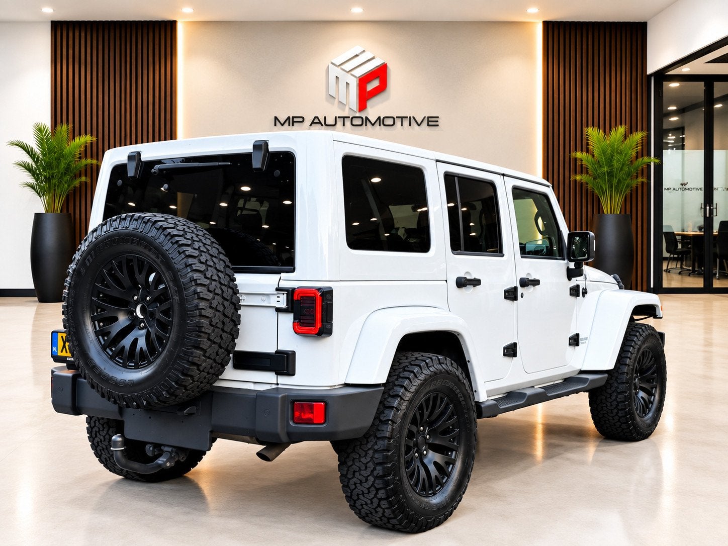 Jeep Wrangler Unlimited 3.6 Sahara|AUT|LEDER|TREKHAAK|HARDTO, Auto's, Automaat, 450 kg, Gebruikt, Zwart