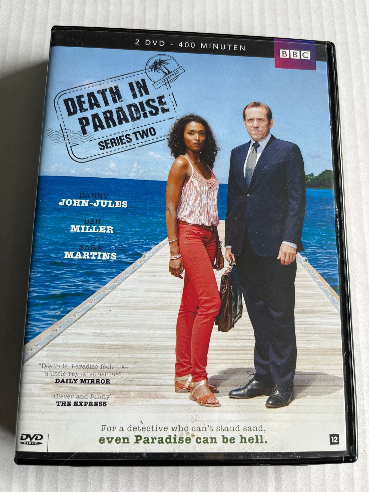 Death in Paradise - Serie Twee (DVD), Nederlands, Ophalen of Verzenden, Gebruikt, Engels