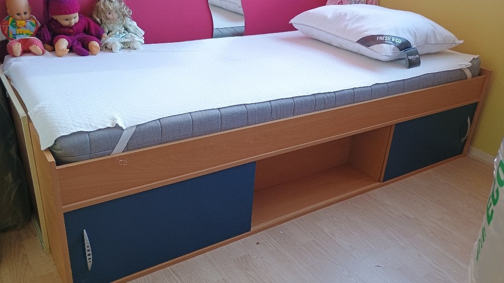 slaapkamer meublement, Ophalen, Zo goed als nieuw, Eenpersoons