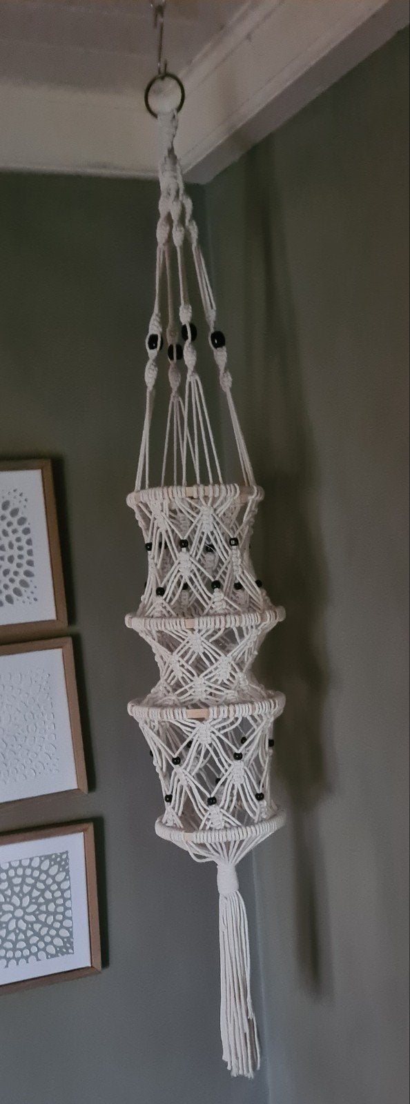 Lampionnen macramé, Ophalen of Verzenden