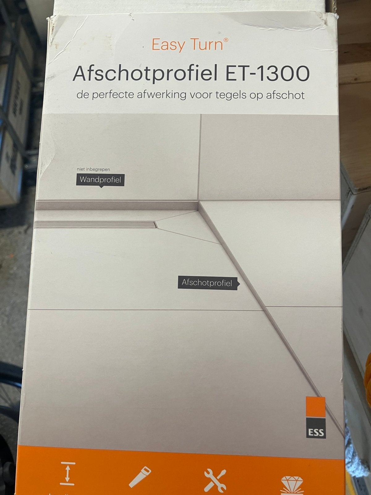 Easy turn et 1300 afschotprofiel nieuw, Ophalen of Verzenden, Nieuw, Rvs, Douche