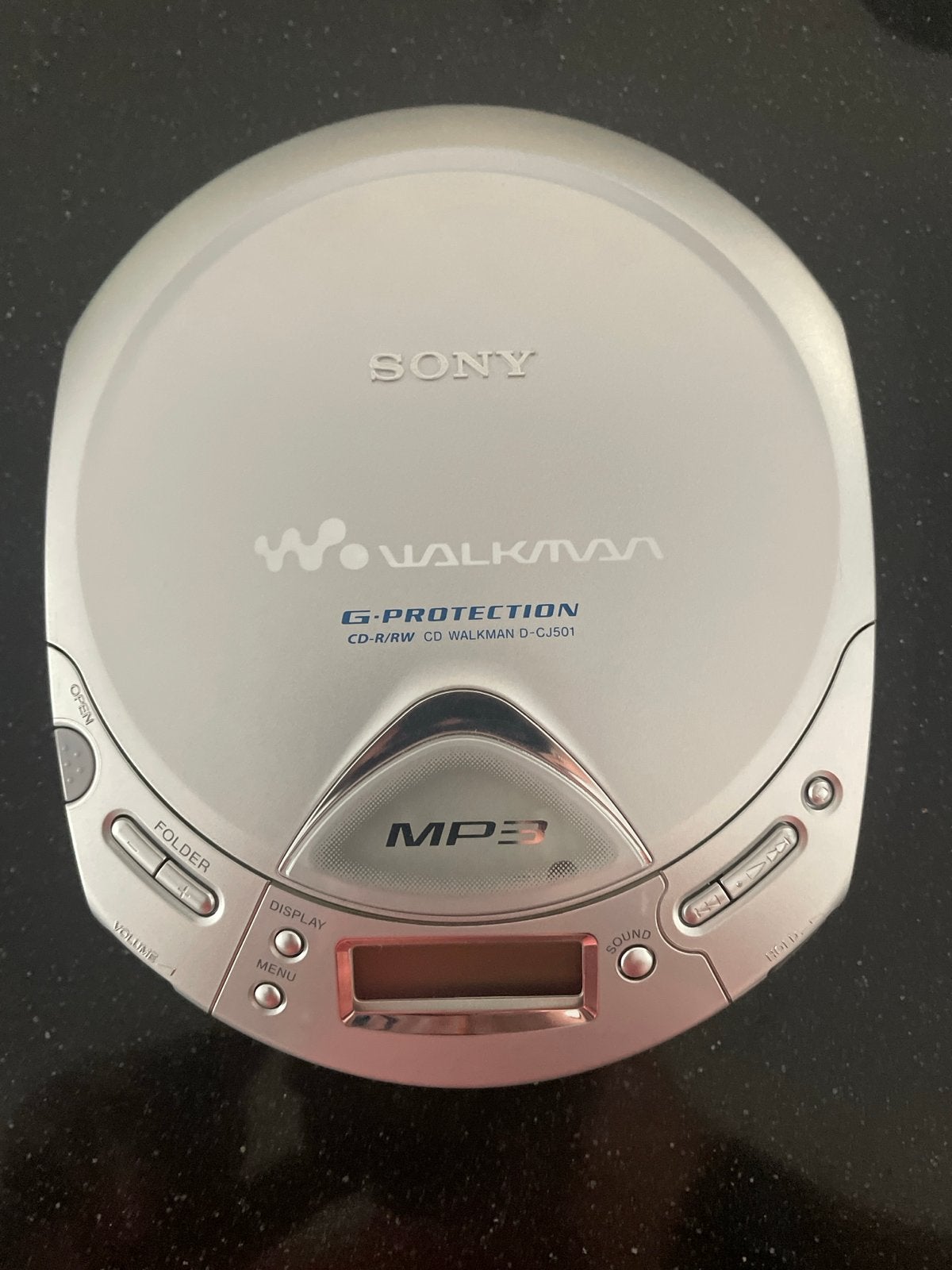 Sony D-CJ501 MP3 CD Walkman met G-Protection, Ophalen, Walkman
