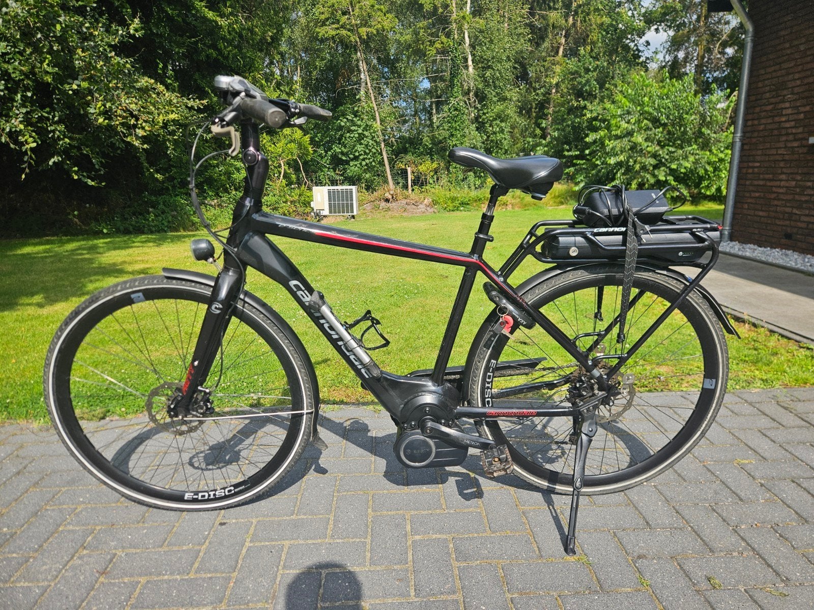 Cannondale E series elektrische herenfiets, zeer goed!, Vering, Zo goed als nieuw, 53 tot 57 cm, Ophalen