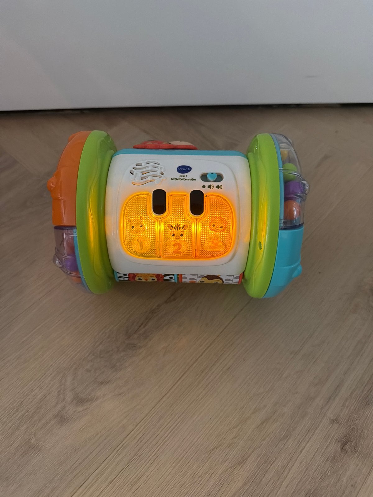 VTech 2-in-1 Activityroller - Baby Speelgoed, Ophalen, Zo goed als nieuw, Overige typen, Met licht