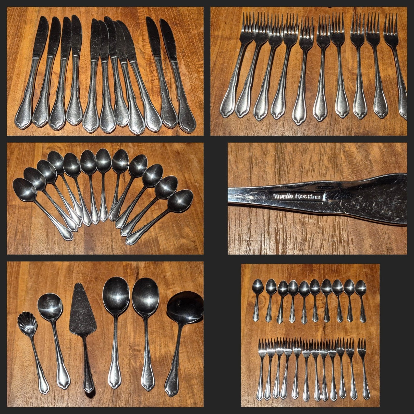 Nivella Solingen Chippendale bestekset 61-delig |10 personen, Ophalen of Verzenden