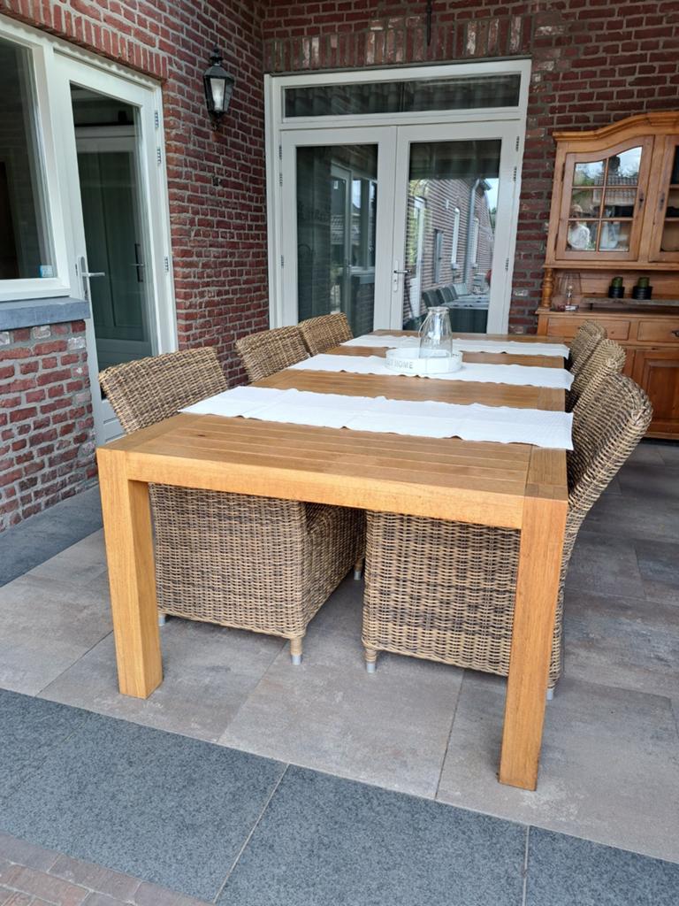 Te Koop, zeer mooie tuinset van het merk Beach 7, Tuin en Terras, Tuinsets en Loungesets, Ophalen of Verzenden