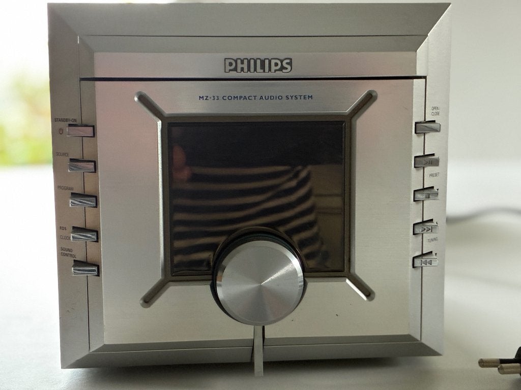 Audio systeem compact Philips MZ 33, Ophalen of Verzenden, Gebruikt, Cd-speler, Philips