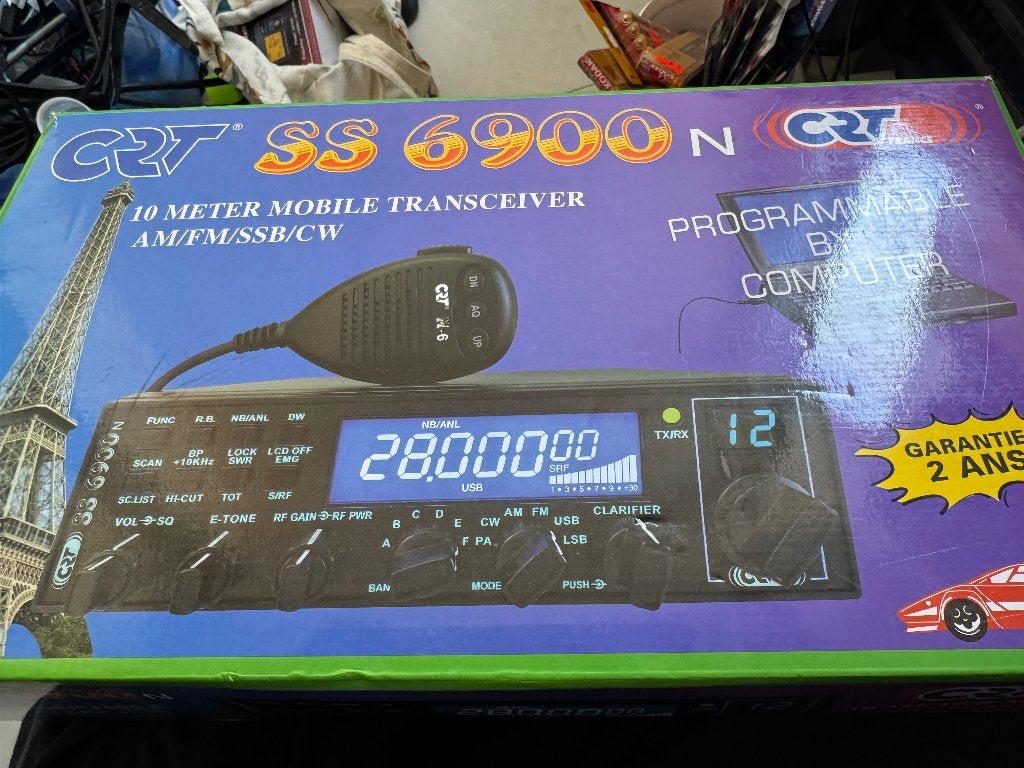 CRT SS 6900N, Ophalen of Verzenden, Zo goed als nieuw, Zender en Ontvanger
