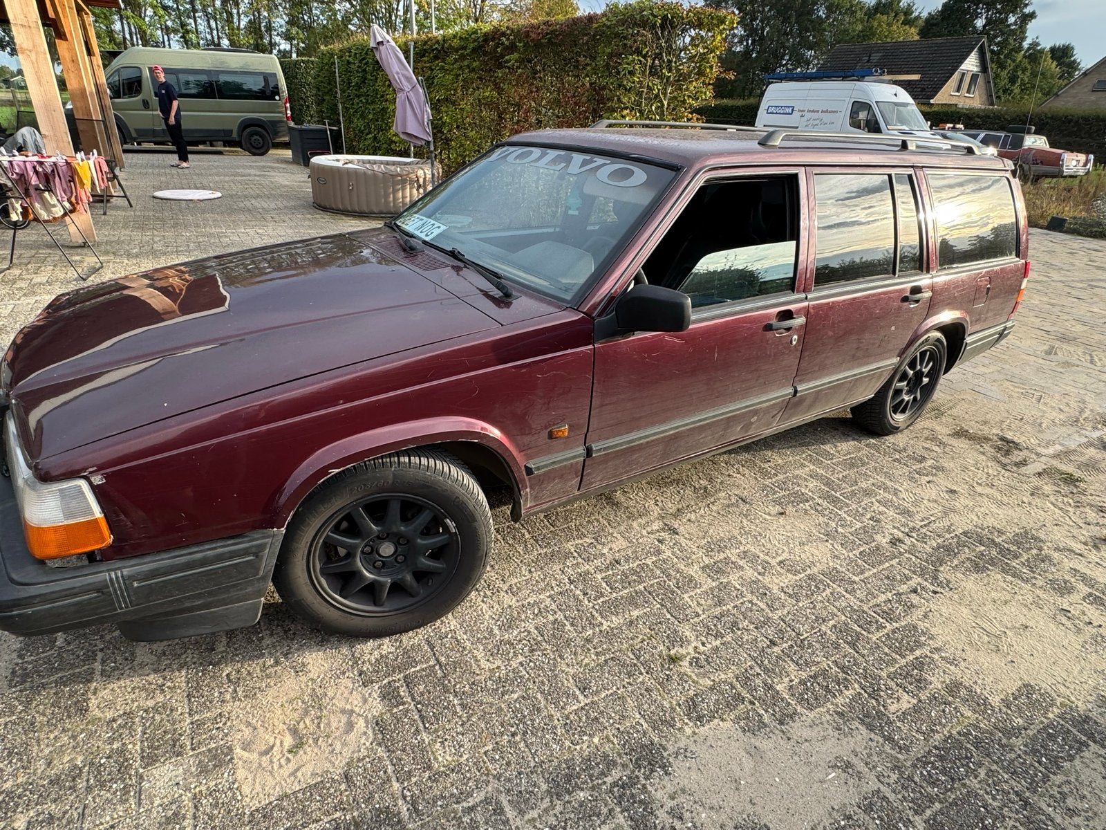 Volvo 940 2.3 GL U9 1993 Rood, Auto's, 4 cilinders, Origineel Nederlands, Stationwagon, Handgeschakeld