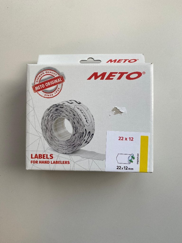 Labels 22 x 12 mm, Ophalen of Verzenden, Nieuw, Etiket