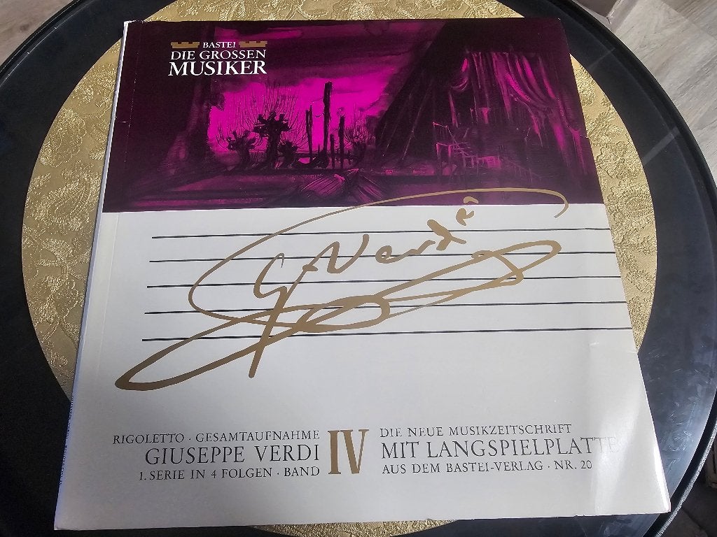 Verdi – Rigoletto (Band IV) | Die Grossen Musiker, Gebruikt, Opera of Operette, Ophalen of Verzenden, Romantiek
