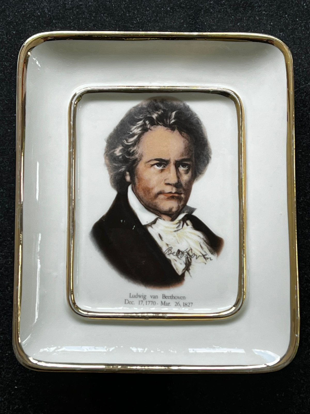 Oud Porselein schaal Van Beethoven Alt Schönwald (1930-1945), Antiek en Kunst, Ophalen of Verzenden