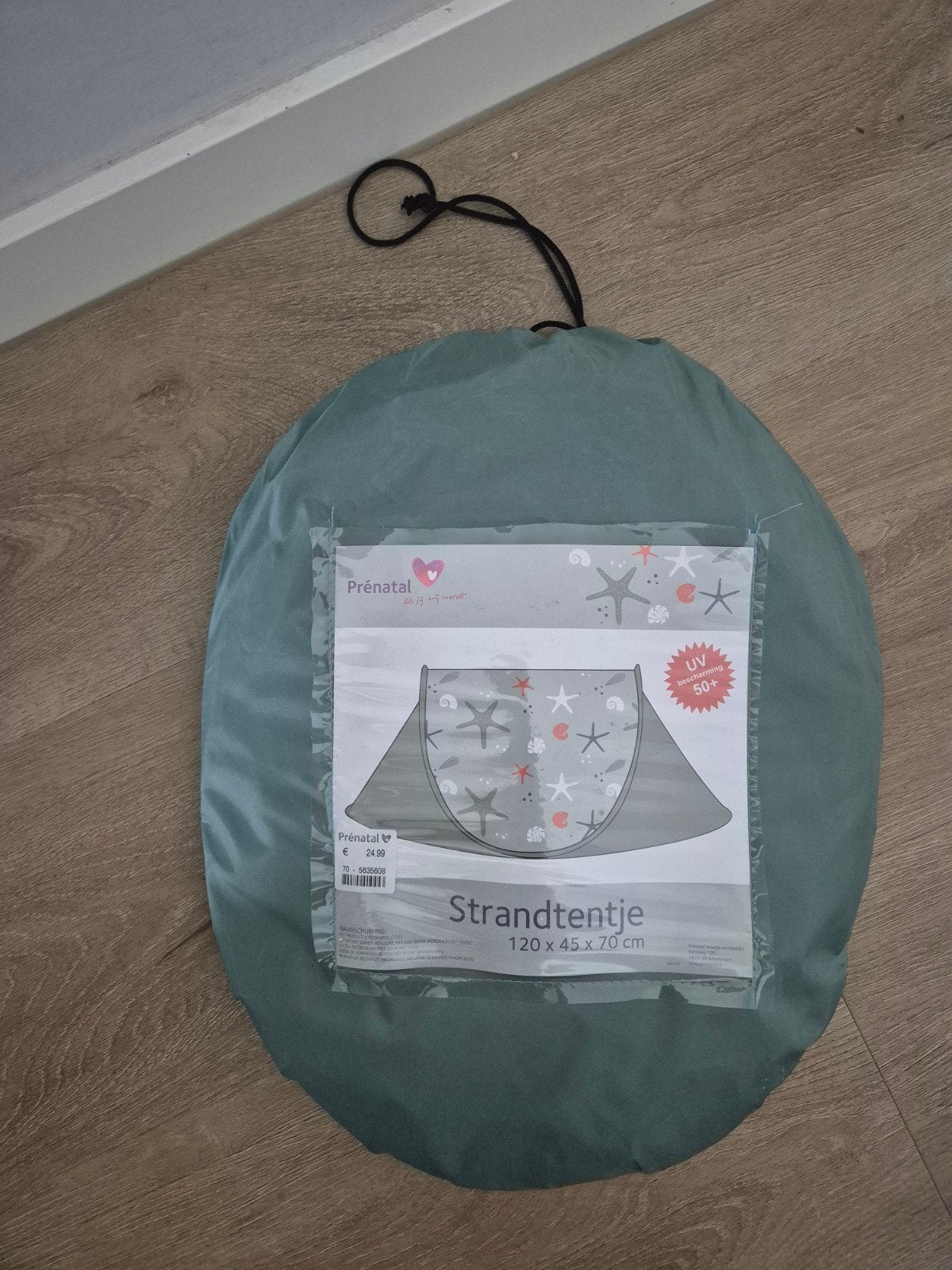 Prénatal Strandtentje met UV 50+ bescherming, Ophalen of Verzenden, Zo goed als nieuw, Tot en met 2