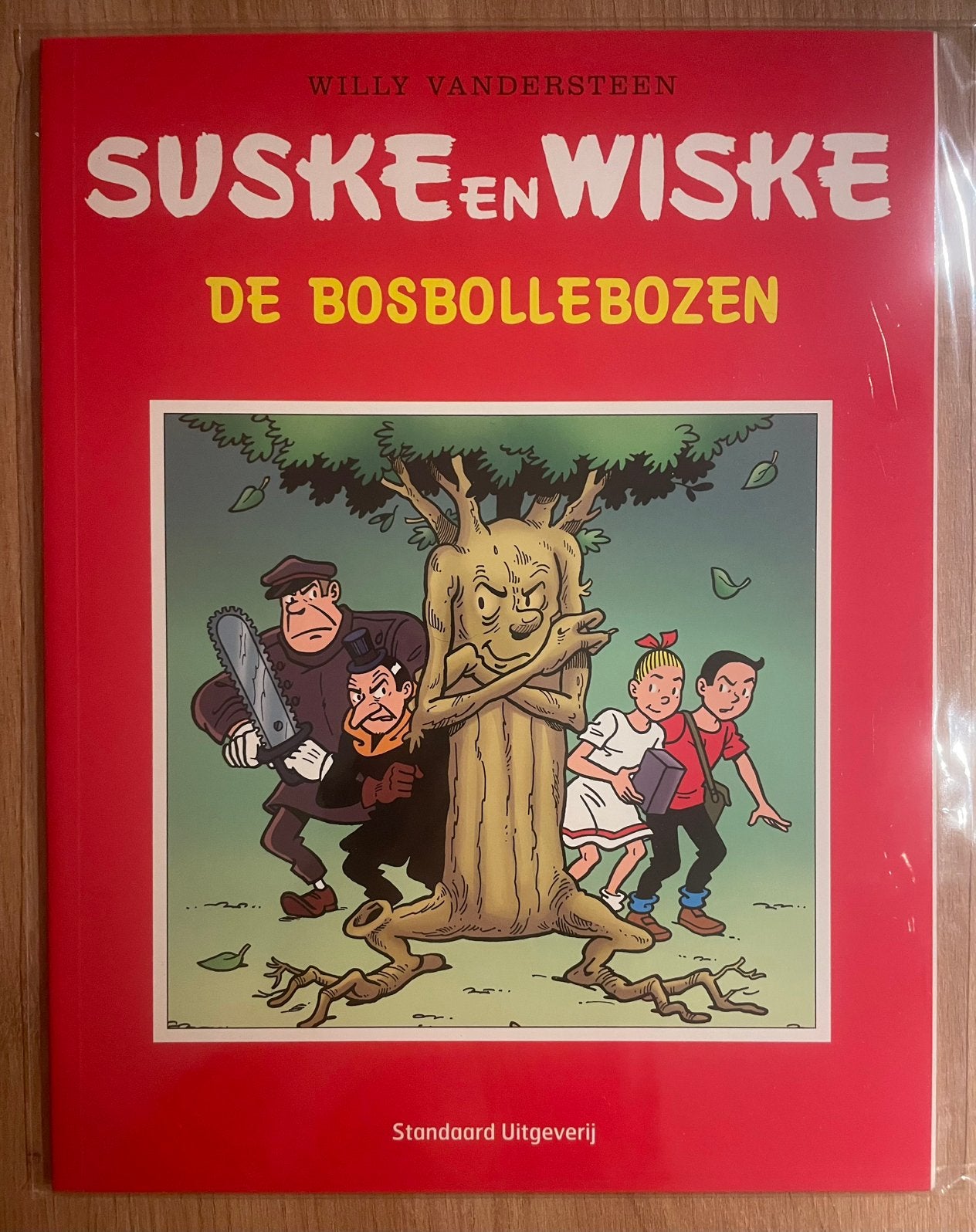 Suske en Wiske, De bosbollebozen, Eén stripboek, Ophalen of Verzenden, Zo goed als nieuw