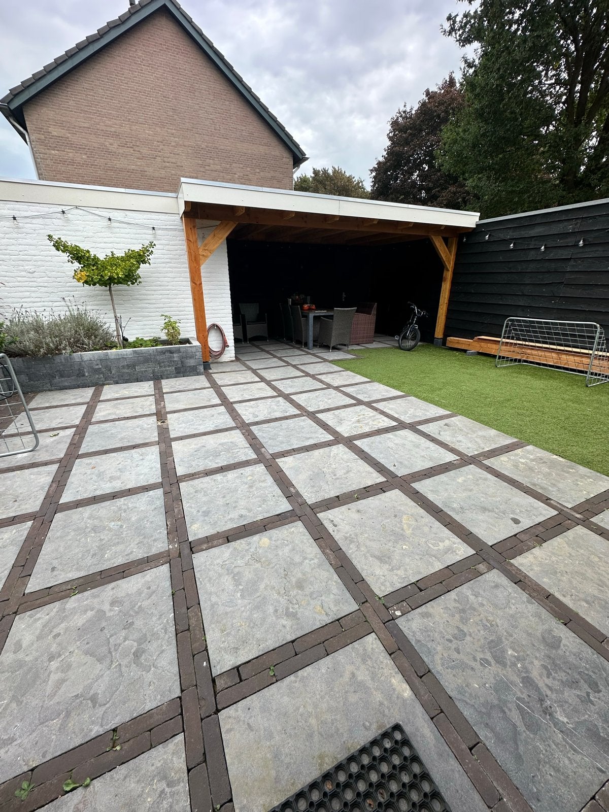 Gebruikte keramische terrastegels, Ophalen, Gebruikt, Klinkers, 10 m² of meer