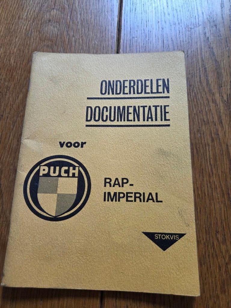 Rap Imperial onderdelen documentatie, Fietsen en Brommers, Ophalen, Zo goed als nieuw