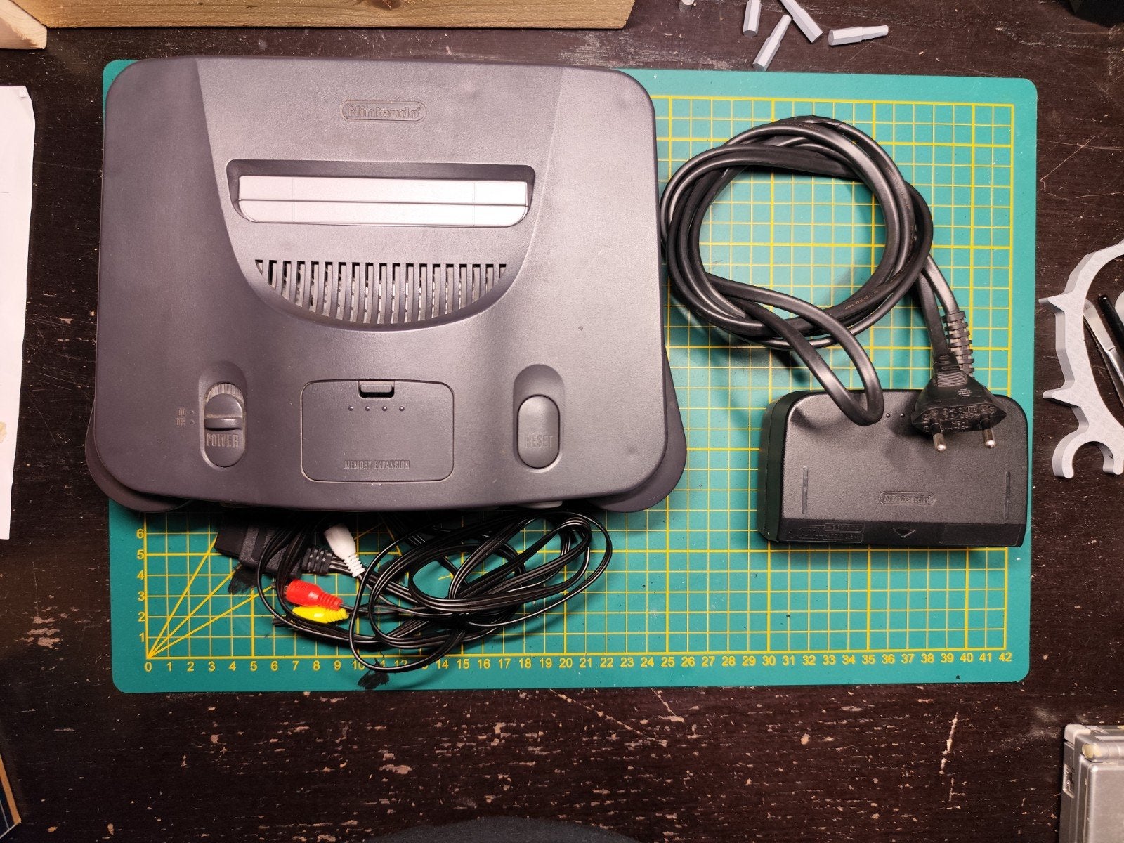 Nintendo 64 console - Werkend, zonder controllers, Spelcomputers en Games, Spelcomputers | Nintendo 64, Ophalen of Verzenden, Gebruikt
