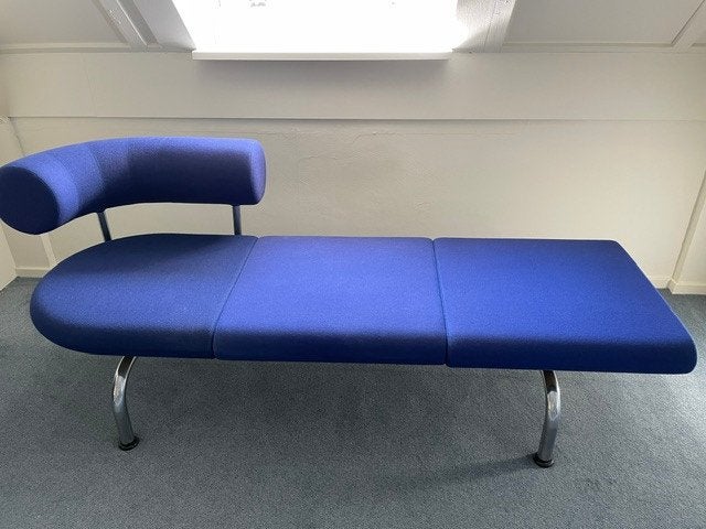 Chaise lonque deens design bank, Erik Jorgensen, Ophalen, Minder dan 75 cm, 150 tot 200 cm, Driepersoons